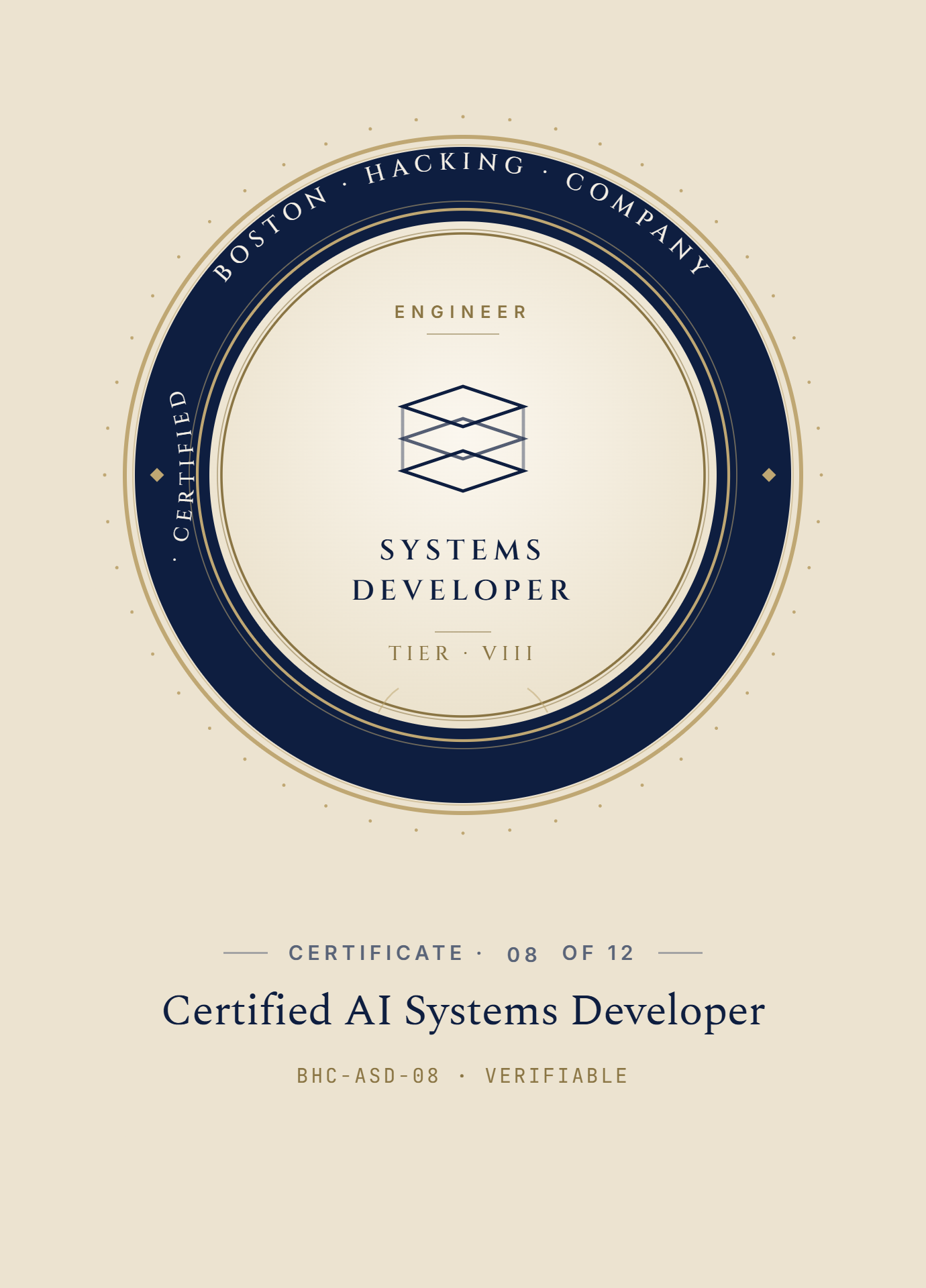 Certified AI Systems Developer